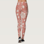 Leggings William Morris Wild Tulip Classique Conception Vic (Dos)