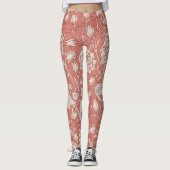 Leggings William Morris Wild Tulip Classique Conception Vic (Devant)