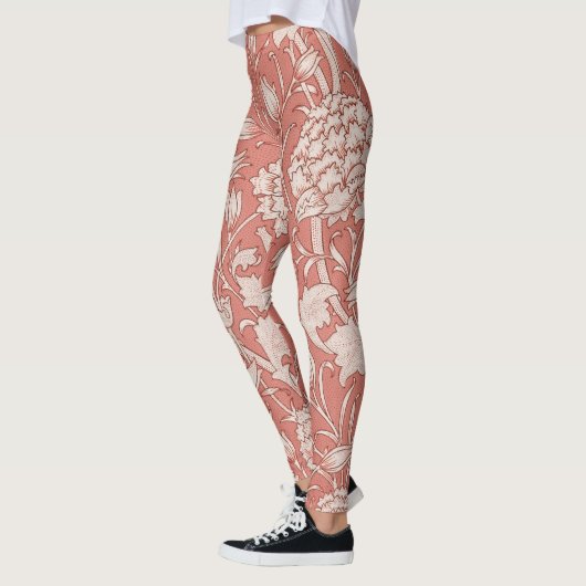 Leggings William Morris Wild Tulip Classique Conception Vic (Gauche)