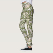 Leggings : William Morris Windrush Motif Vert : Vintage (Gauche)