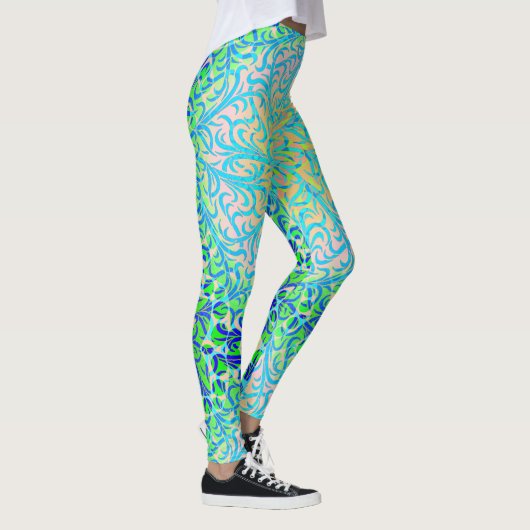 Leggings Winston Lapis et Green (Droite)