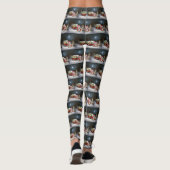 Leggings Winter Bulldog Caravan Christmas Adventure (Dos)