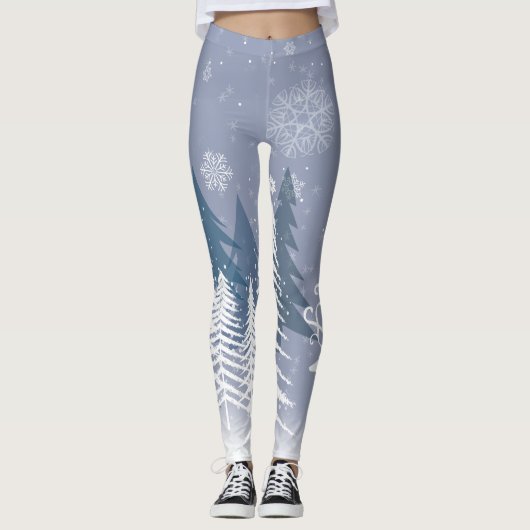 Leggings winterscène (Voorkant)