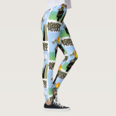 Leggings Wisconsin Mosquitoes Cartoon (Droite)