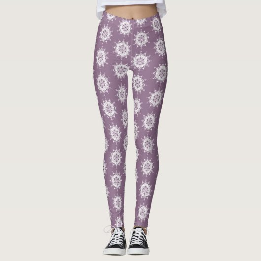 Leggings Wisteria Mandala (Devant)