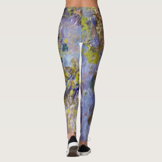 Leggings Wisteria (moitié gauche) par Claude Monet (Dos)