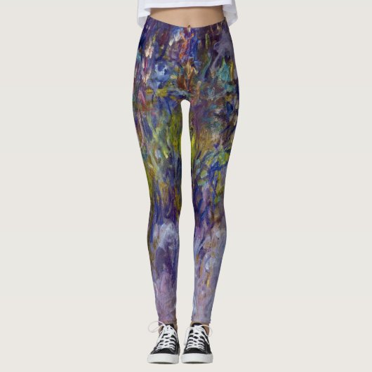 Leggings Wisteria (moitié gauche) par Claude Monet (Devant)