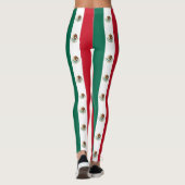Leggings with flag of Mexico (Achterkant)