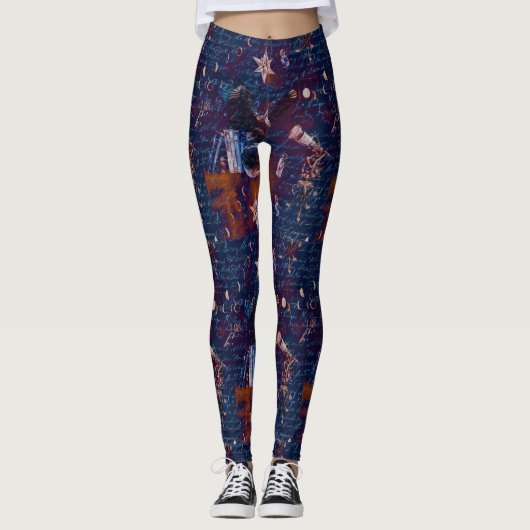 Leggings Wizard Euphemia Bleu foncé femmes (Devant)