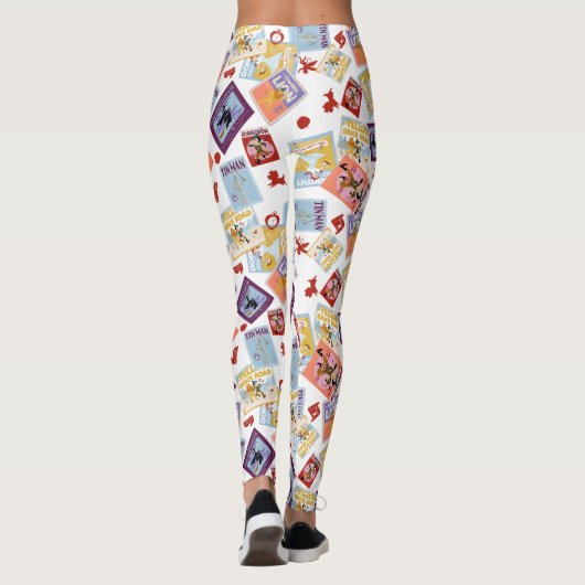 Leggings Wizard of Oz™ Character Print Toss Pattern (Dos)