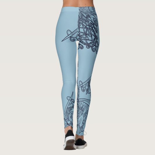 Leggings Woden : Raven (Dos)