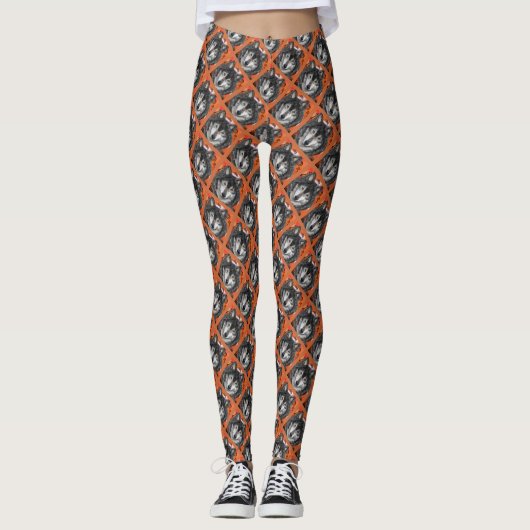 Leggings Wolf Art (Devant)