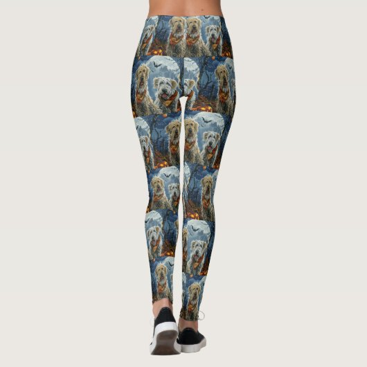 Leggings Wolfhound Halloween Éffrayant (Dos)