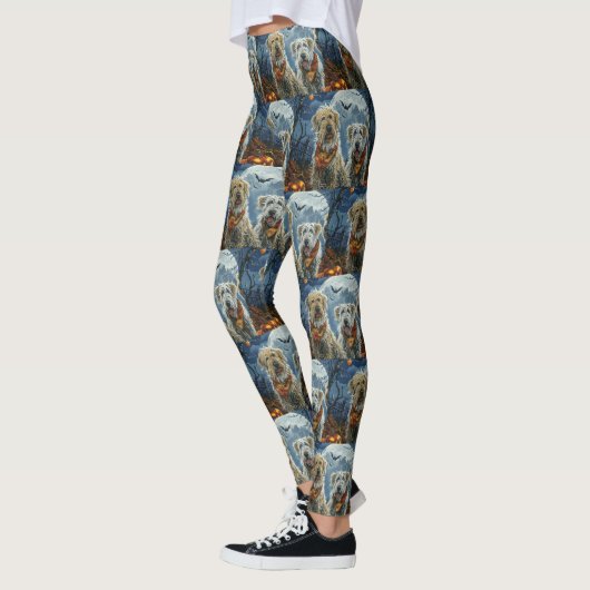 Leggings Wolfhound Halloween Éffrayant (Gauche)