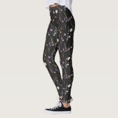 Leggings Women - Floral Pattern (Gauche)