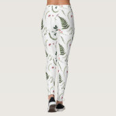 Leggings Women - Floral Pattern (Dos)