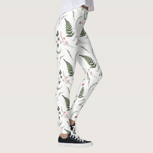Leggings Women - Floral Pattern (Droite)