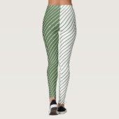Leggings Women - Forest Green Pattern (Dos)