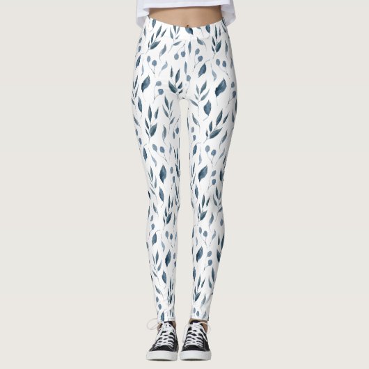 Leggings Women - Winter Pattern (Voorkant)