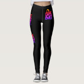Leggings Women's Football Gameday Fiery (Devant)