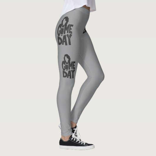 Leggings Women's Football Gameday Grey (Droite)