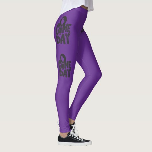 Leggings Women's Football Gameday Purple (Droite)