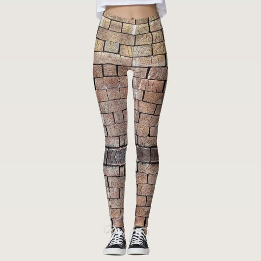 Leggings Wood Wall (Devant)