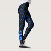 Leggings Word personnalisés de Denim Awareness Rib (Droite)