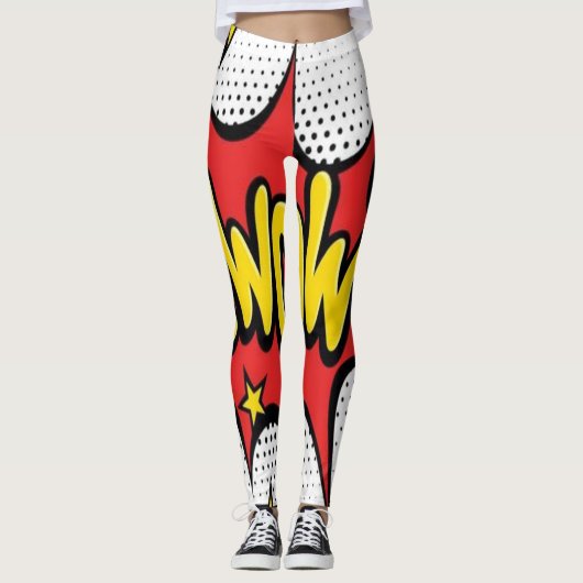 Leggings wow (Devant)