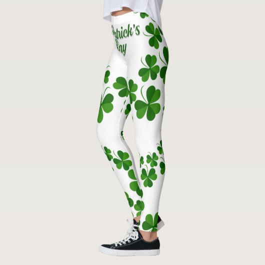 Leggings Wreath de la Saint Patrick Thunder_Cove (Gauche)