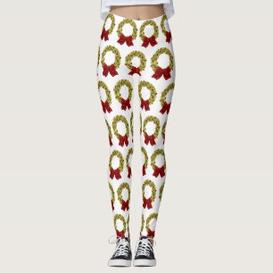 Leggings Wreath scintillante - Options de couleurs multiple