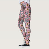Leggings Wrens en rose (Gauche)