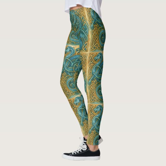 Leggings Wyrm & Weave - Céltic Serpent (Gauche)