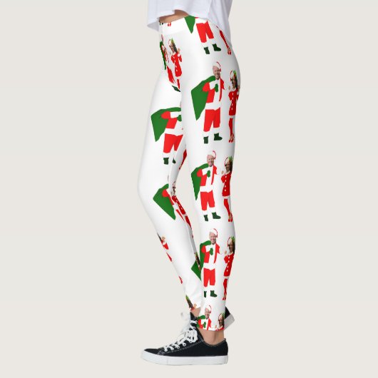 Leggings xmas joe biden père Noël kamala harris (Gauche)