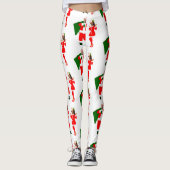 Leggings xmas joe biden père Noël kamala harris (Devant)