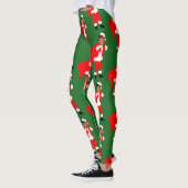 Leggings xmas père Noël donald trump (Gauche)