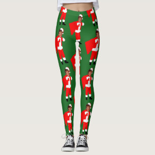 Leggings xmas père Noël donald trump