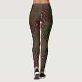 Leggings ~ Xmas red green~ Origineel (Achterkant)