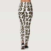 Leggings XO geometric marker marks (Dos)