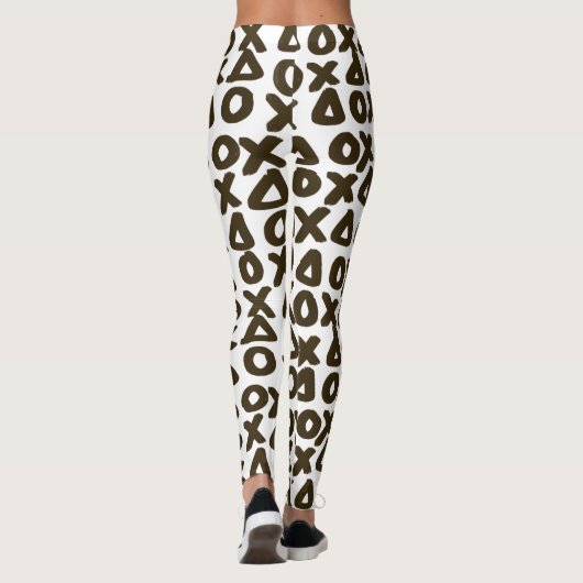 Leggings XO geometric marker marks (Dos)