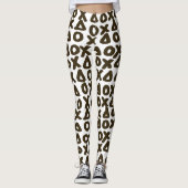 Leggings XO geometric marker marks (Devant)