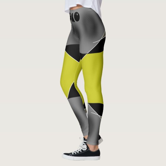 Leggings Xoxo jaune (Gauche)