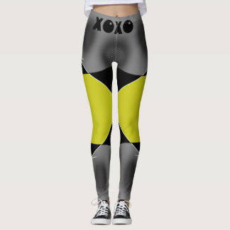 Leggings Xoxo jaune