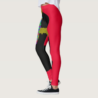 Leggings Year of the Rabbit Chinese Lunar New Year glitter