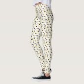 Leggings yellow and black hearts (Gauche)