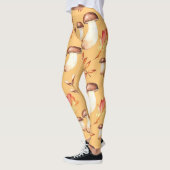 Leggings Yellow Mushroom Garden (Gauche)