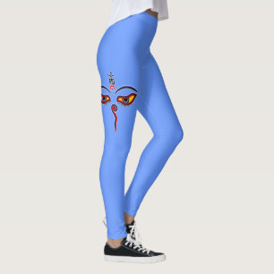 Leggings Yeux de sagesse du Bouddha - yeux du temple de Bod