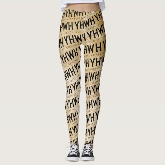 Leggings YHWH (Jéhovah) (Devant)