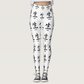 Leggings YNOTME LEGINGS LIFE blanc seulement (Devant)