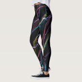 Leggings Yoga coloré frais mignon (Gauche)